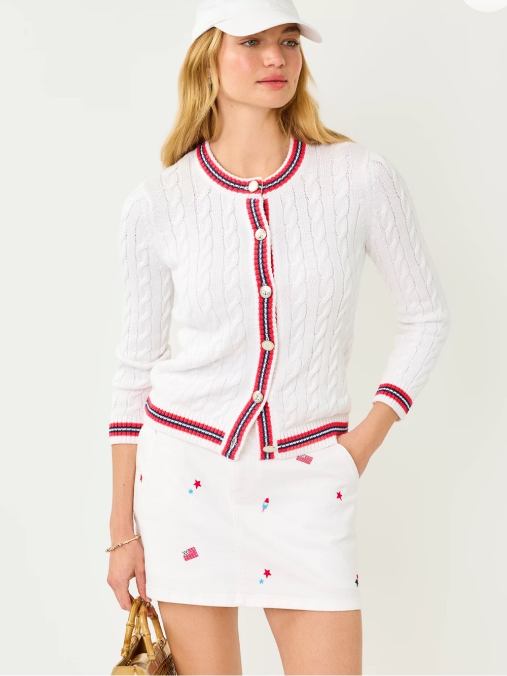 Lilly Pulitzer Colette Denim Skort A 250th Celebration